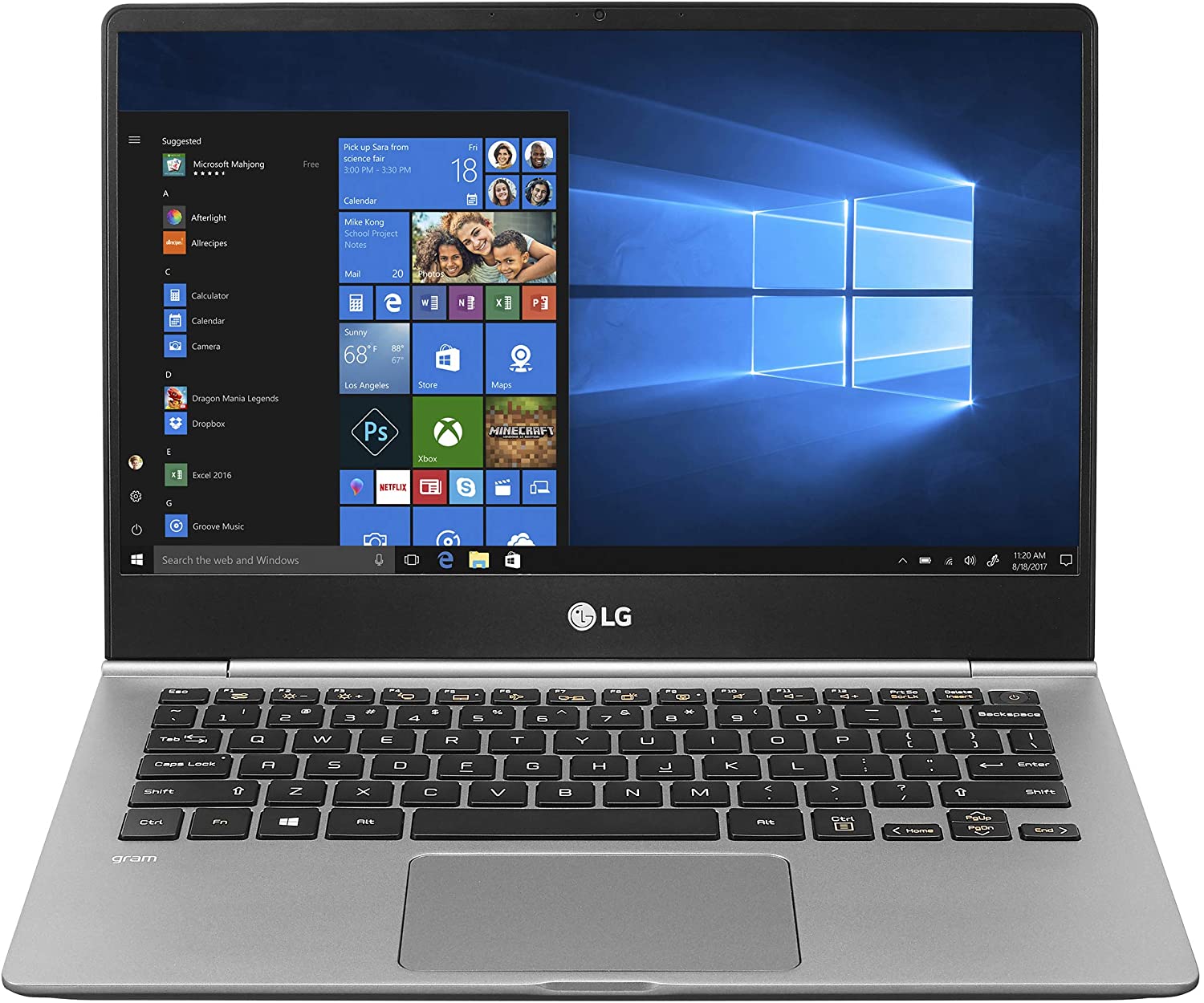 LG Gram Laptop with 2 USB 3.0 Ports
