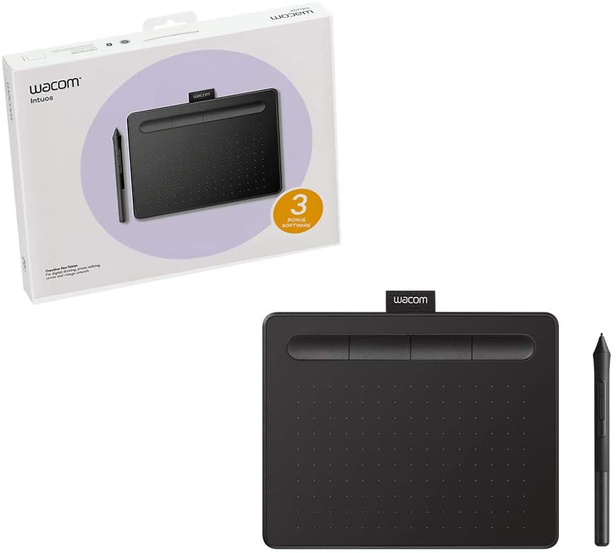 Wacom CTL4100 Intuos Graphics Drawing Tablet with Software