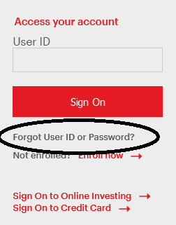 UBOC forgot password steps