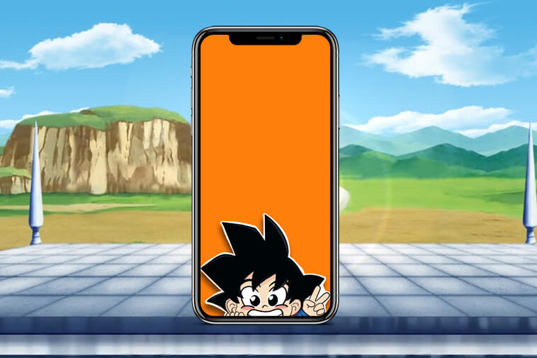Cute Gohan Background for iPhone