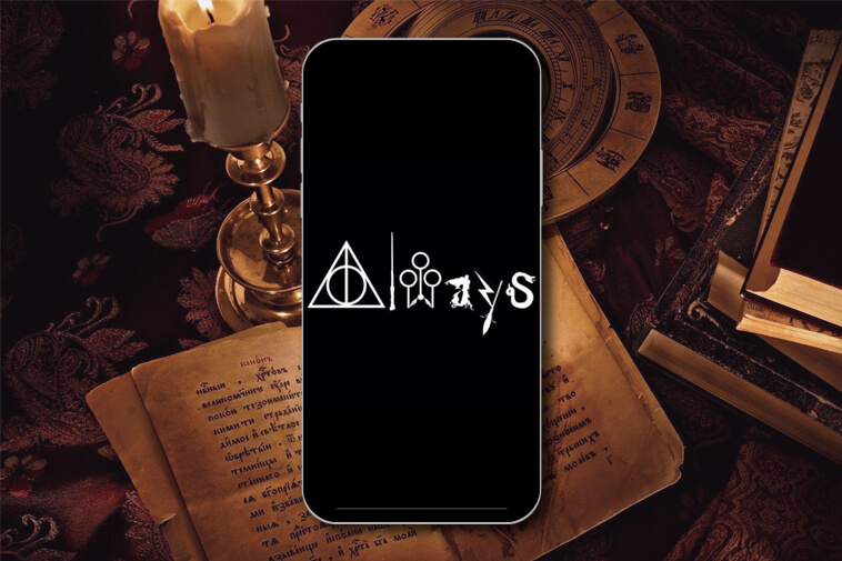 Harry Potter Symbolic Wallpaper for iPhone